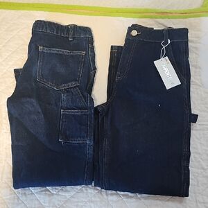 Dark Blue Denim Jeans
